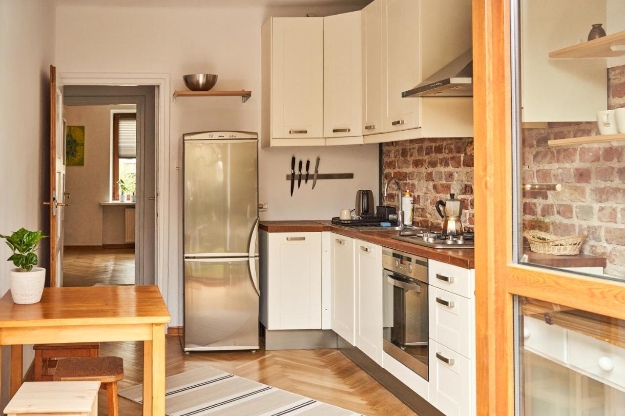 Appartement Stary Mokotow, Z Ogrodkiem à Varsovie Extérieur photo