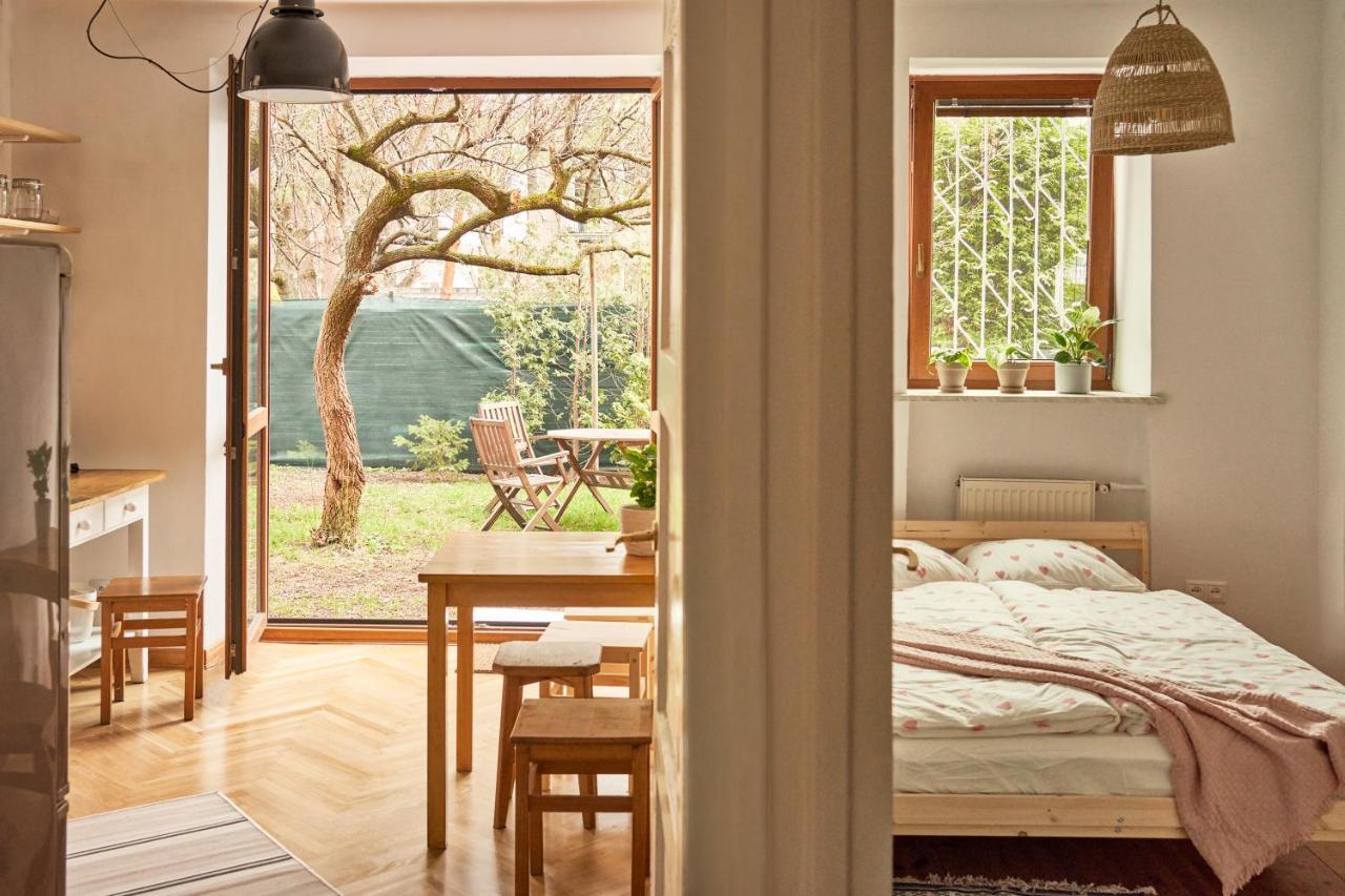 Appartement Stary Mokotow, Z Ogrodkiem à Varsovie Extérieur photo