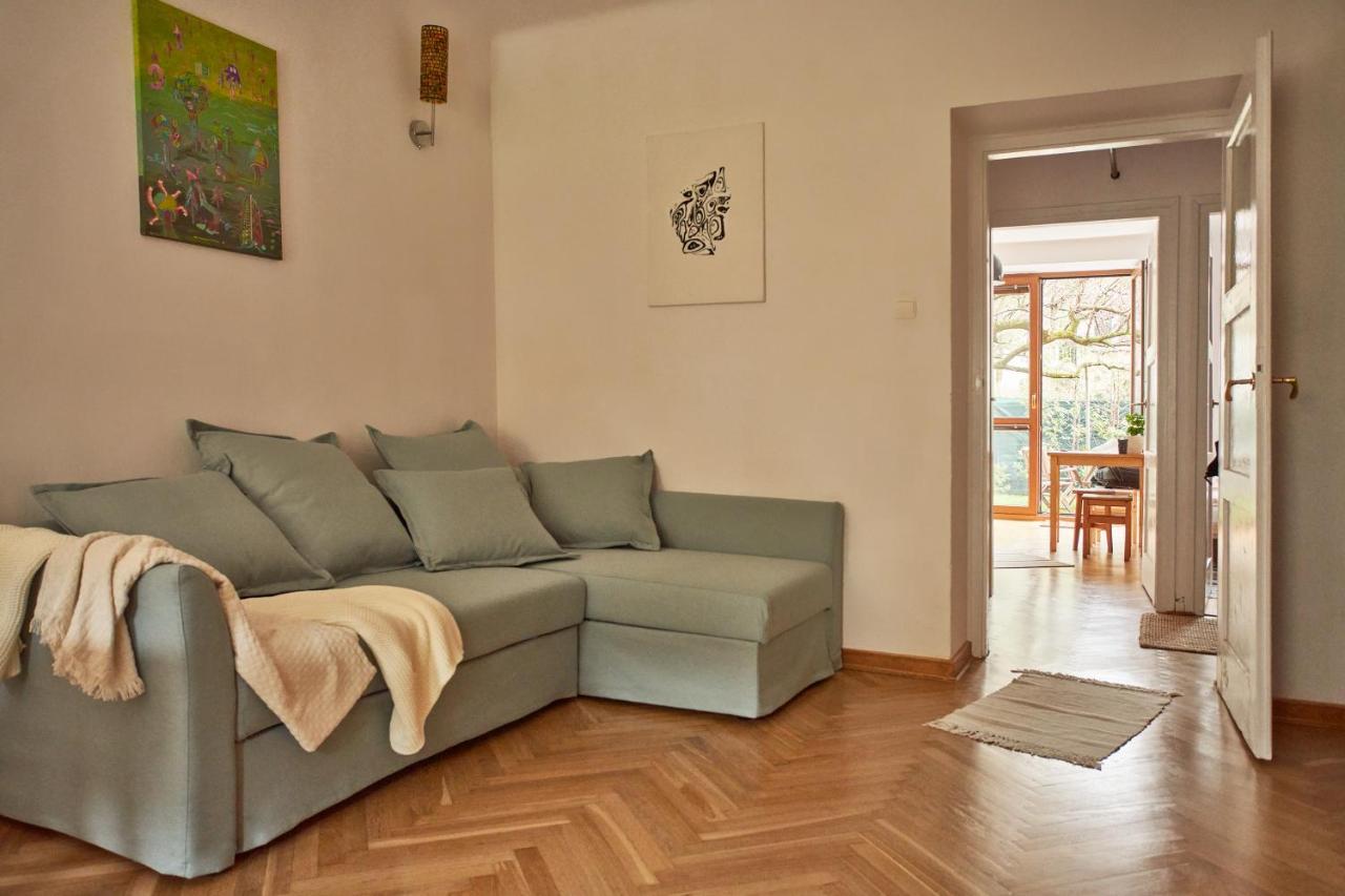 Appartement Stary Mokotow, Z Ogrodkiem à Varsovie Extérieur photo